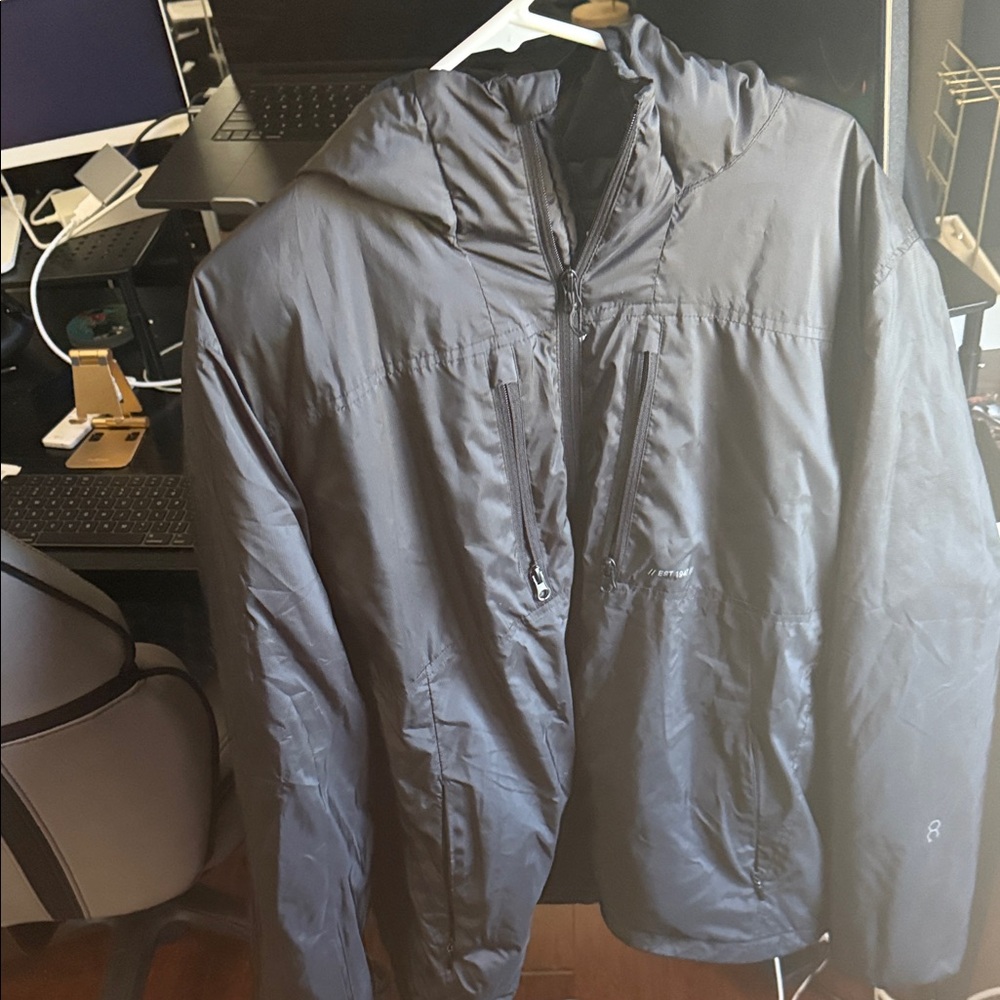 Black zip up Jacket